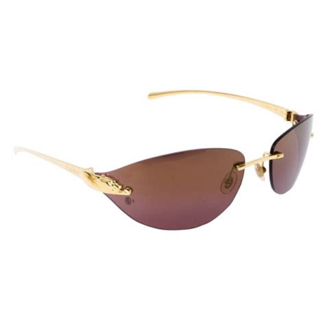 cartier glasses instagram|cartier panthere rimless sunglasses.